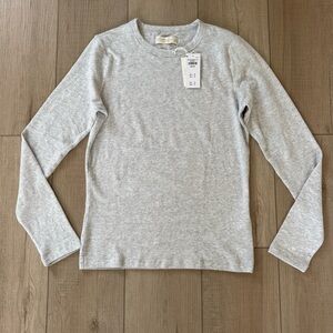 Abercrombie & Fitch Long-Sleeve Cozy Lounge Knit Tee size medium NWT